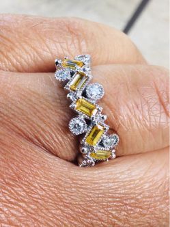 EFFY Sapphire and Diamond Ring