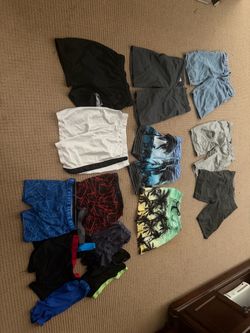 Mixed Lot of teen boys Shorts and Swim Trunks