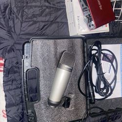 Studio audio interface and studio condenser mic