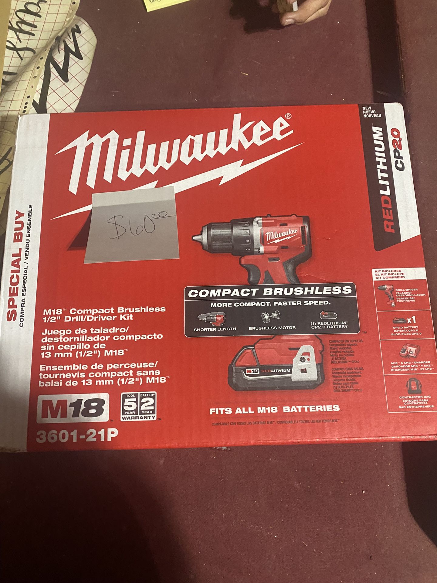Milwaukee 1/2 Drill
