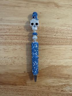 Halloween “Happy Skully” Beaded Gift Pens