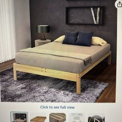 KD Frames Nomad Platform Bed Queen Size 