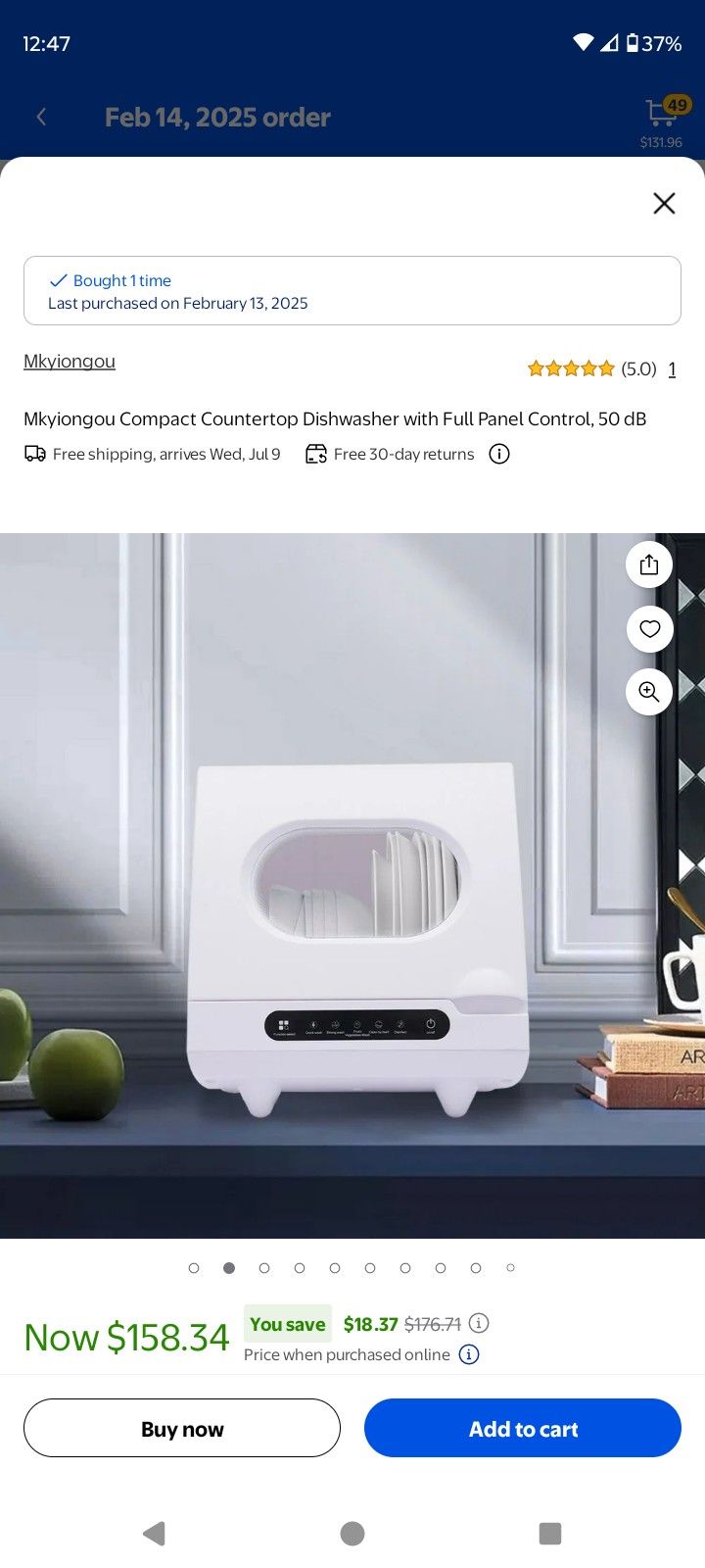 Compact Dishwasher