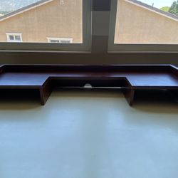 Pottery Barn kids Mahogany Wood Desk Hutch 