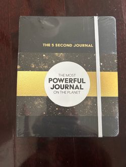 Organization planner -New Mel Robbins 5 second journalists