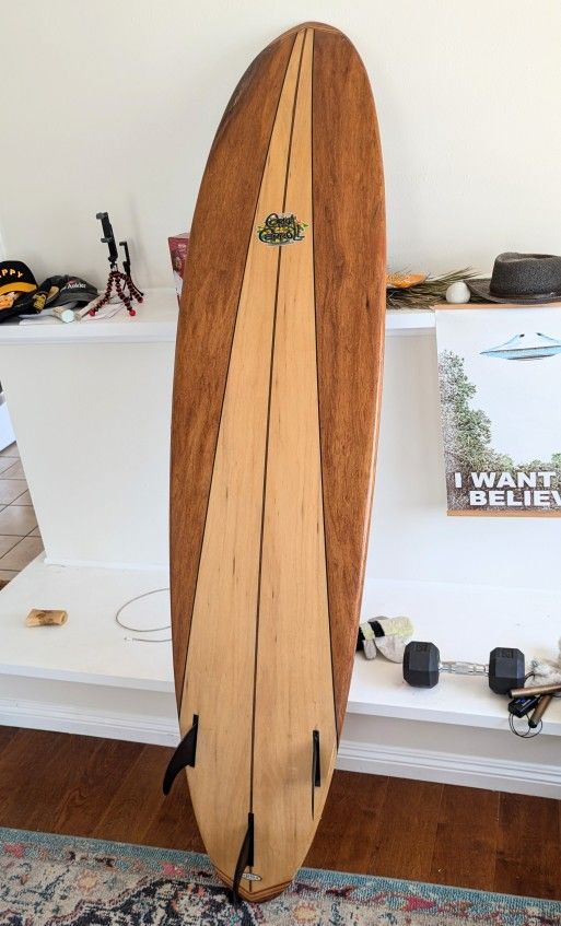 7´6 Surfboard Corky Carrol Robert August Surftech...