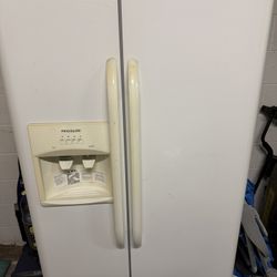 Refrigerator - Side-by-side, White