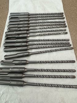 16-pieces SDS Plus Rotary Hammer Drill Bits Set 3/16x6”