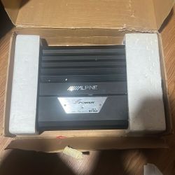 Alpine V Power Car Amplifier 2/1 Channel