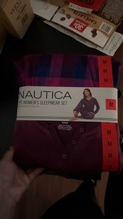Nautica 2-Piece Women's Sleepwear Set Size M