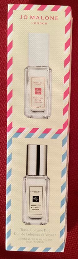 Jo Malone London Cologne Duo Gift Set – Raspberry Ripple & Wood Sage & Sea Salt – New