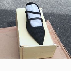 Black Women  Mules Mini Heels 