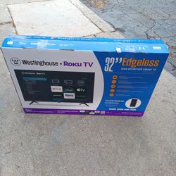 -FIRM PRICE NON-NEGOTIABLE- 32 In. Westinghouse Roku Smart TV W/Remote