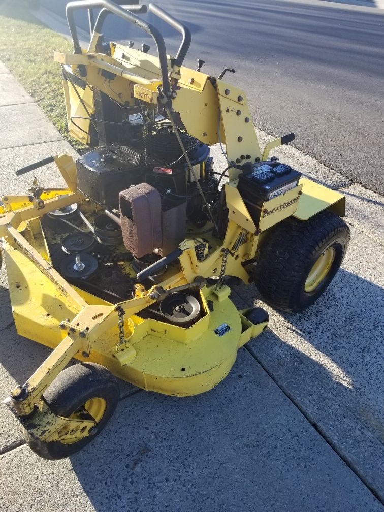 Great Dane super surfer stand on zero turn mower for Sale in Charlotte, NC  - OfferUp