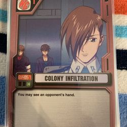 Gundam War Tcg Colony Infiltration EV-057