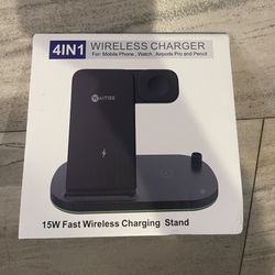 WIRELESS CHARGER 4 IN 1 - fast wireless charging stand