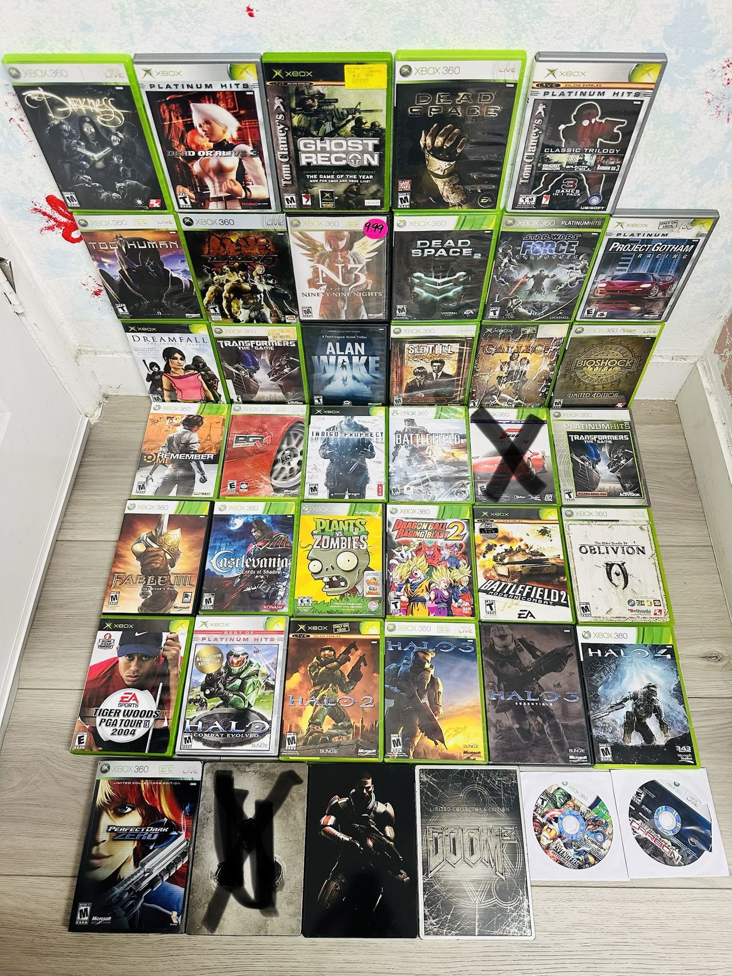  Microsoft Xbox 360 Games , These are collectible games send me offer