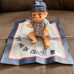 NY Yankees Ashton Drake Dolls - Put Me in Coach w/COA & box