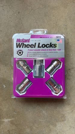CHROME McGARD WHEEL LOCKS #24215