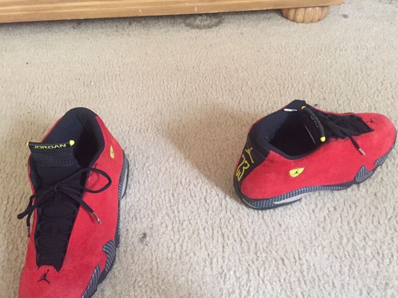 Ferrari 14 Jordans size 13