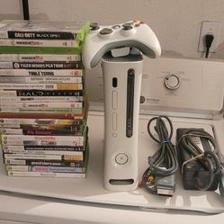 Xbox 360 Com 25 Juegos Diferentes Todo Completo 