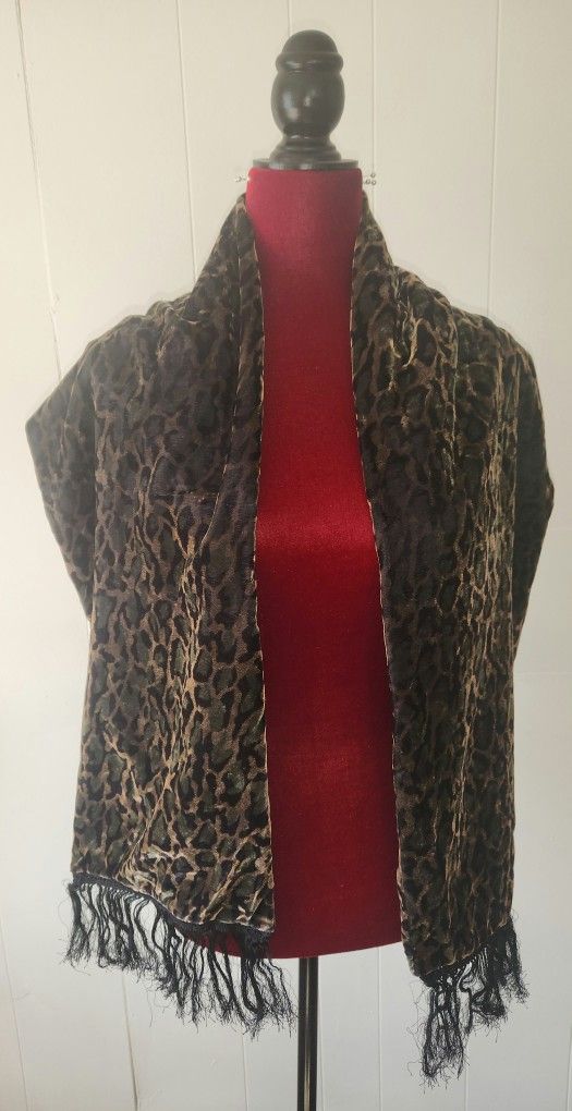 Vintage Velour Scarf