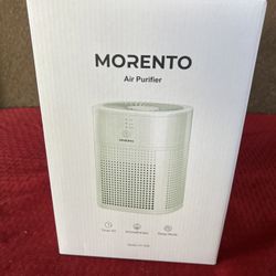 Air Purifiers for Bedroom, MORENTO Room Purifier HEPA Filter Smoke, Allergies,