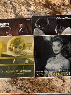 Vintage Oscar Peterson Vinyls