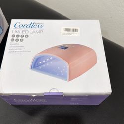 Cordless UV LED LAMP (3 Pink And 3 White) 