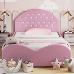 🩷💎Pink Rhinestone Toddler Bed💎🩷