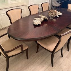 Dining table set - Contemporary dining room table set-OBO