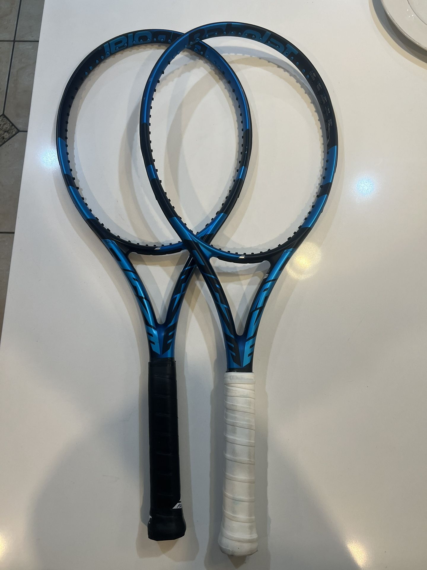2 Babolat Pure Drive Tennis Racket 4 1/4