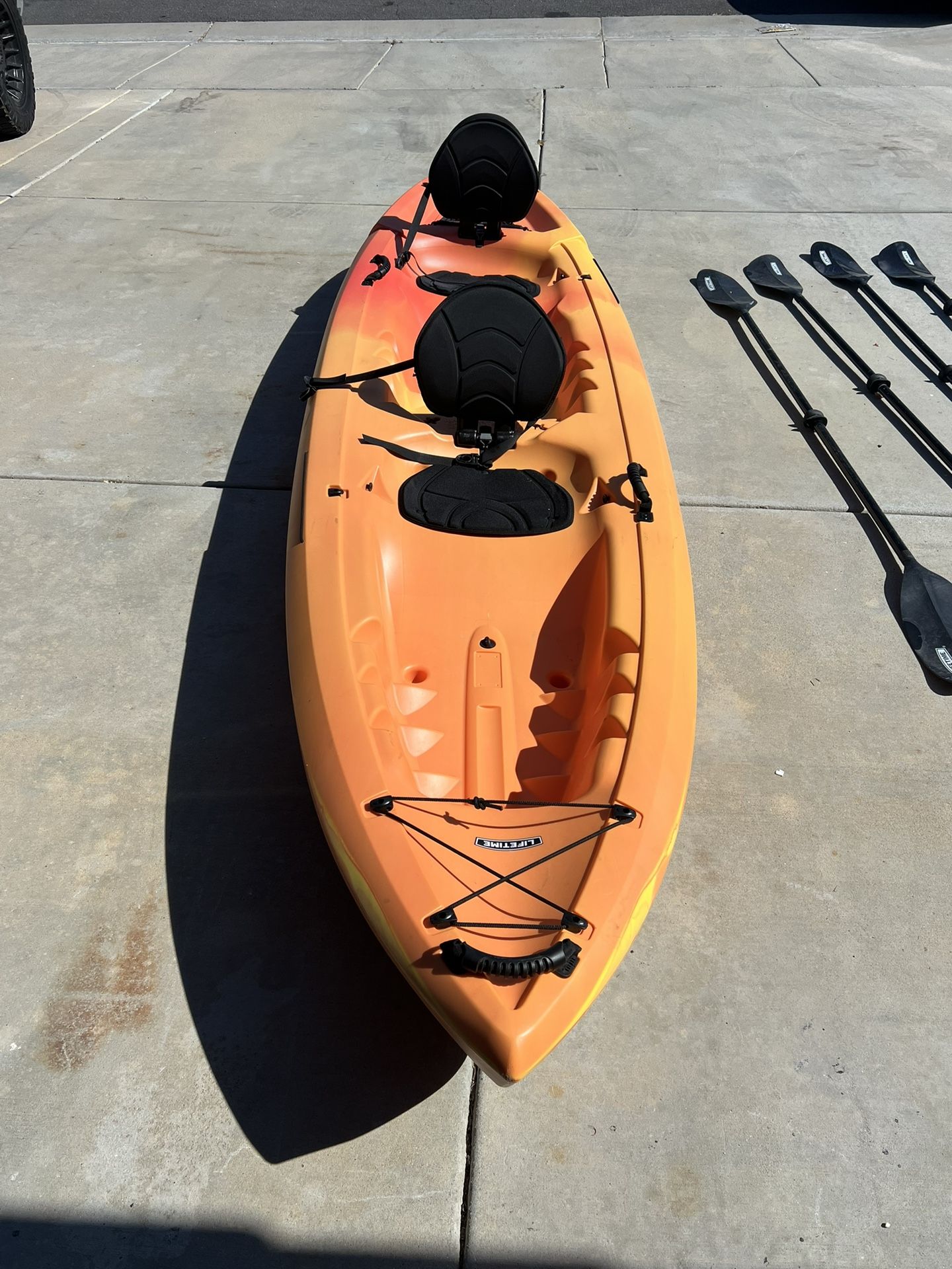 12’ Lifetime Tandem Kayak