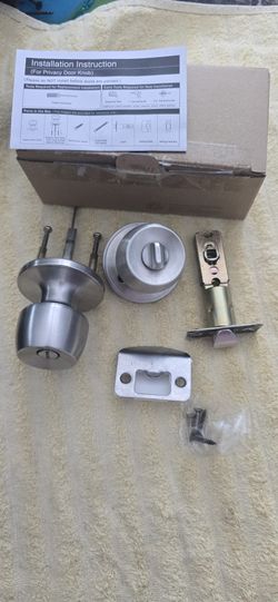 Stainless steel door knob