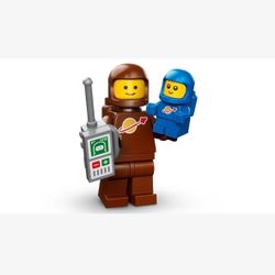 LEGO Minifigure Series 24 Brown Astronaut and Spacebaby *NEW AND SEALED*
