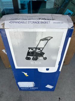 New Chicco KeyFit Caddy Frame Stroller Black