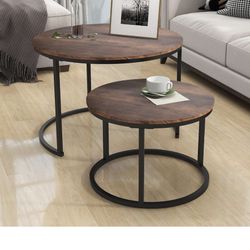 Two Piece Coffee Table Set