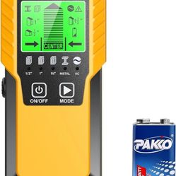 NEW!!!  Stud Finder Wall Scanner Detector - 5-in-1 Electronic Wall Wood Metal Stud Locator Edge Center Sensor Beam for Live AC Wire Pipe Metal Lumber