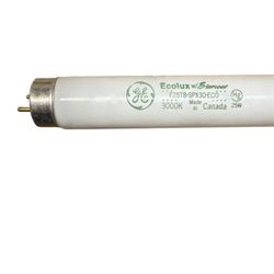 GE Ecolux F25T8 SPX30 ECO 25W Fluorescent Tube – Soft White 3000K – 36” Long – Made in Canada