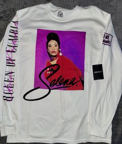 Forever 21 Long Sleeve Selena White T-Shirt!