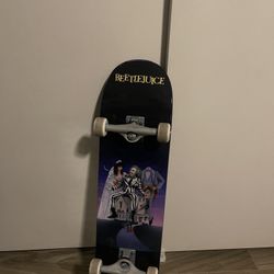 Beetle Juice Welcome Skateboard 