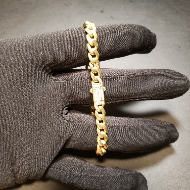14k Gold Cuban Link Bracelet