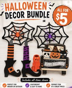 Halloween decor bundle