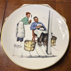 Norman Rockwell  Collectible Plate Limited Edition