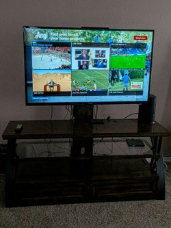 TV stand and TV