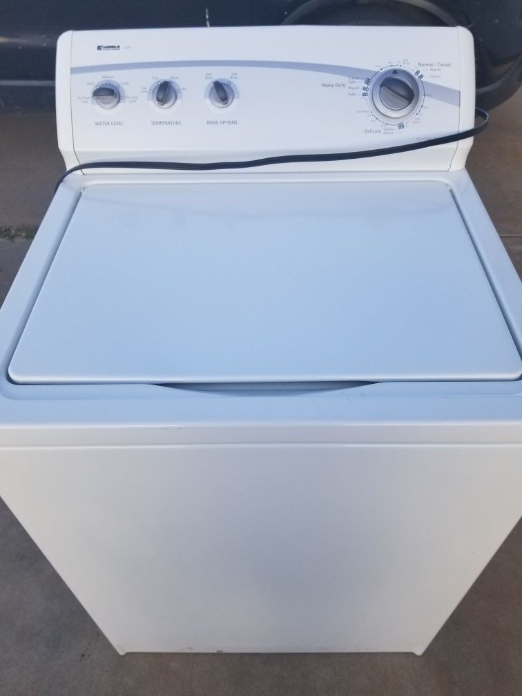 Kenmore elite washer