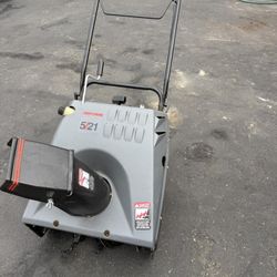 Craftsman Snow Blower With Electric Starter 