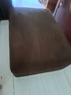 Brown Ottoman With Storage