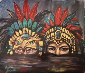 Original Acrylic Painting by Ramon Robles