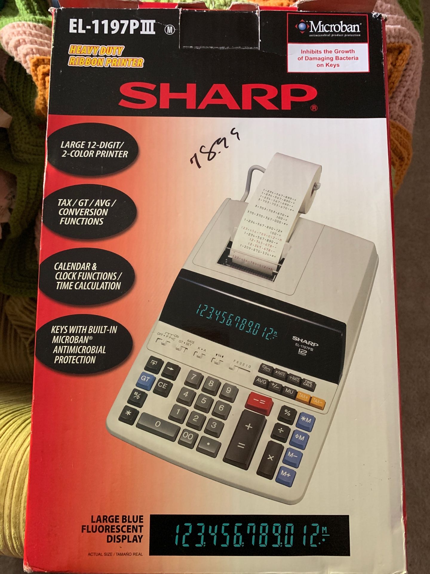NEW SHARP Electric Printer Calculator